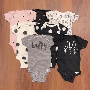 Newborn, baby girl onesies